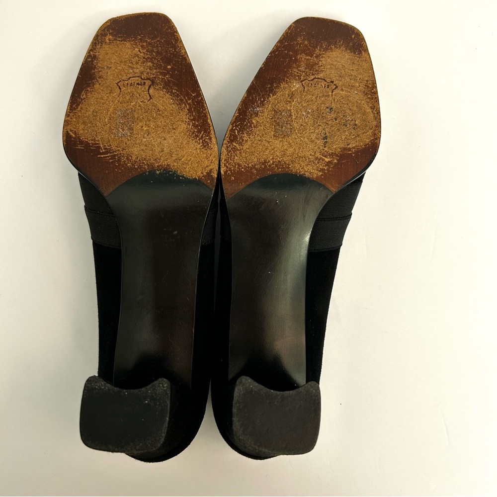 Stuart Weitzman VIntage Block heel, Square Toe Pump, size 10 AA - Picture 5 of 12